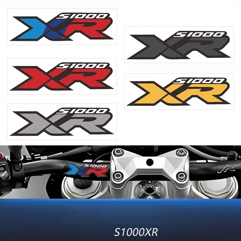 Motorcycle Gear Yellow - XR S1000 Text Stickers Waterproof Vinyl