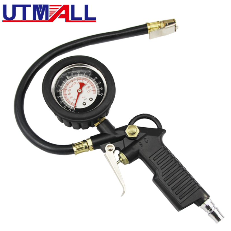 Tyre Pressure Gauge - Professional Air Tire Pressure Inflator Gauge