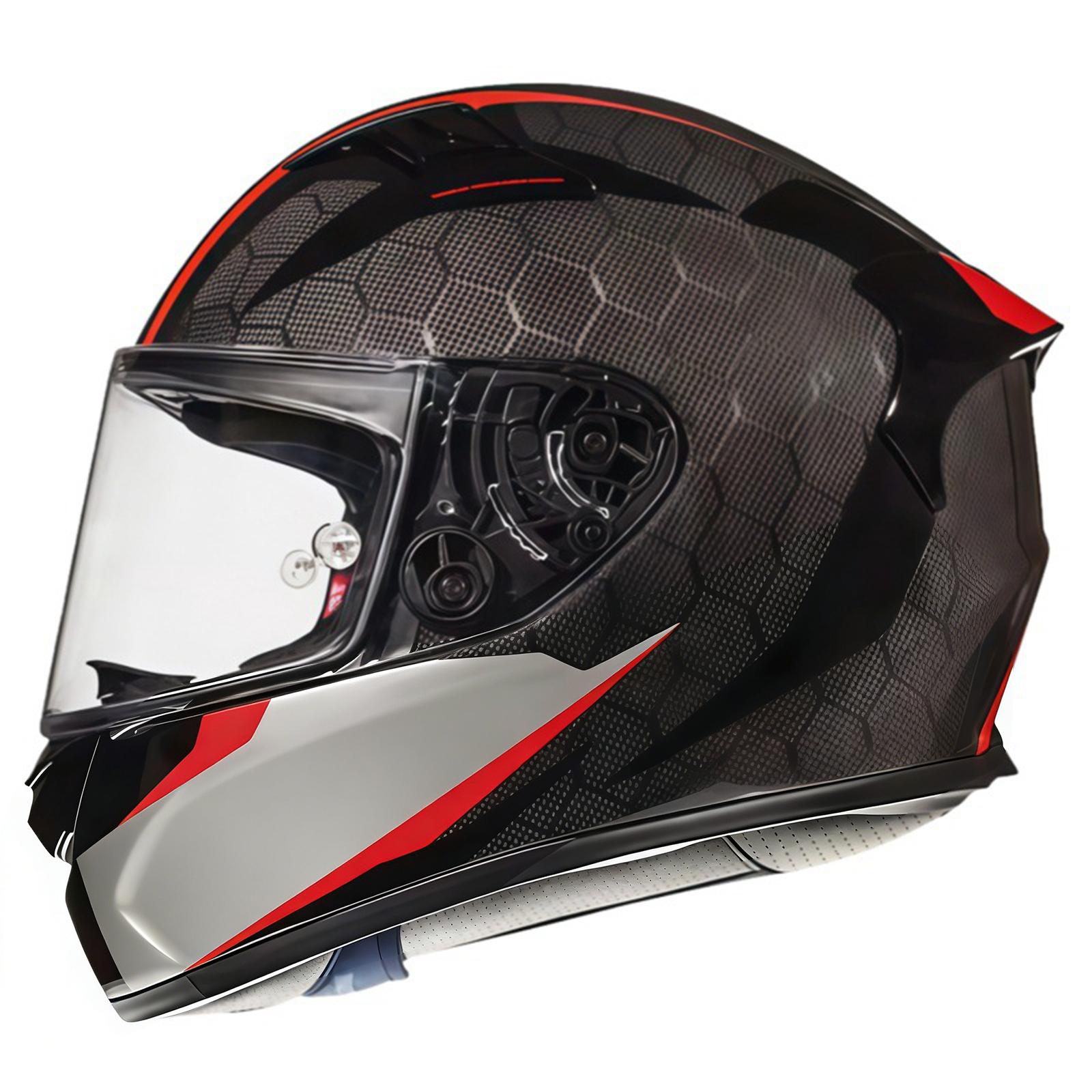 Motorcycle Gear Pattern - Motorcycle Helmet Visor Base Sturdy Gear