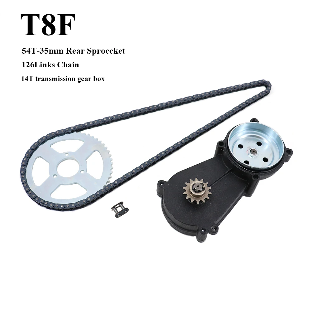 Motorcycle Gear Tidy - Motorcycle T8F 54T 35mm Rear Chain