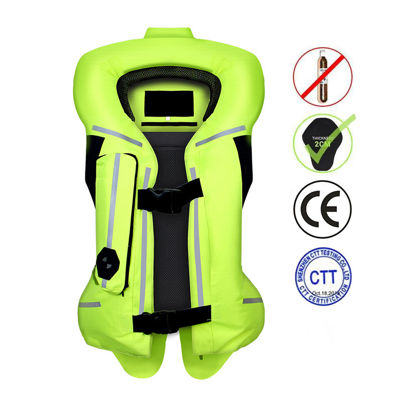 Motorcycle Gear With Airbag - Huanqiu Second-Generation Airbag Suit Inflatable Safety