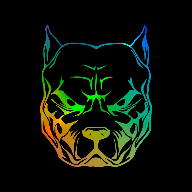 Motorcycle Sticker dog pattern - đánh giá và giá Motorcycle Gear Pattern