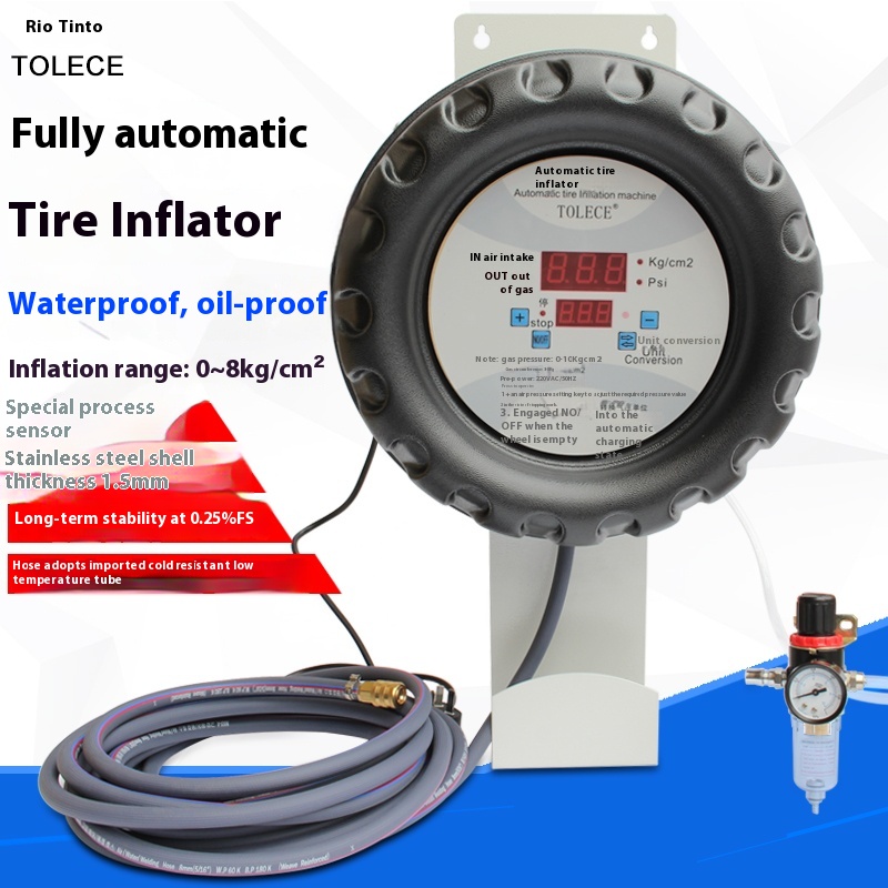 Fully Automatic Car Tire Infla - đánh giá và giá Tyre Pressure Gauge