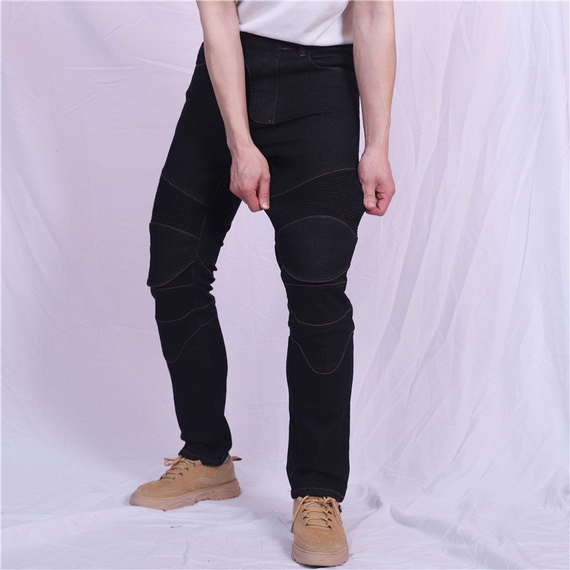 Men Jeans Embroidery Motorcycl - đánh giá và giá Motorcycle Gear Testing