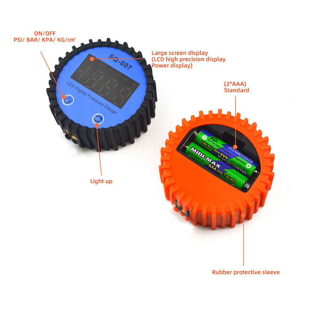 Car Motorcycle 0-255 PSI Tire  - đánh giá và giá Tyre Pressure Gauge