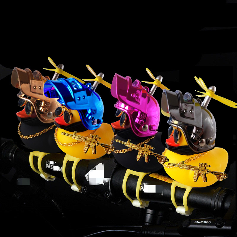 Car Cute Little Yellow Duck Wi - đánh giá và giá Motorcycle Gear Yellow