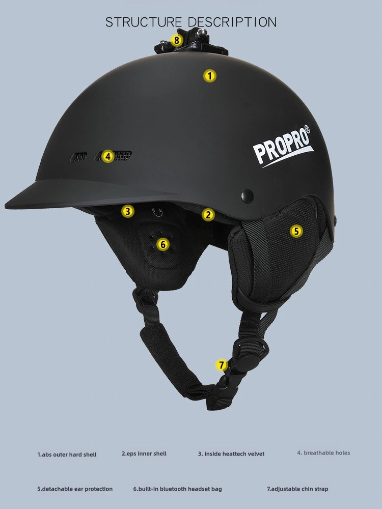 Ski helmet men's Motorcycle He - đánh giá và giá Motorcycle Gear Helmets