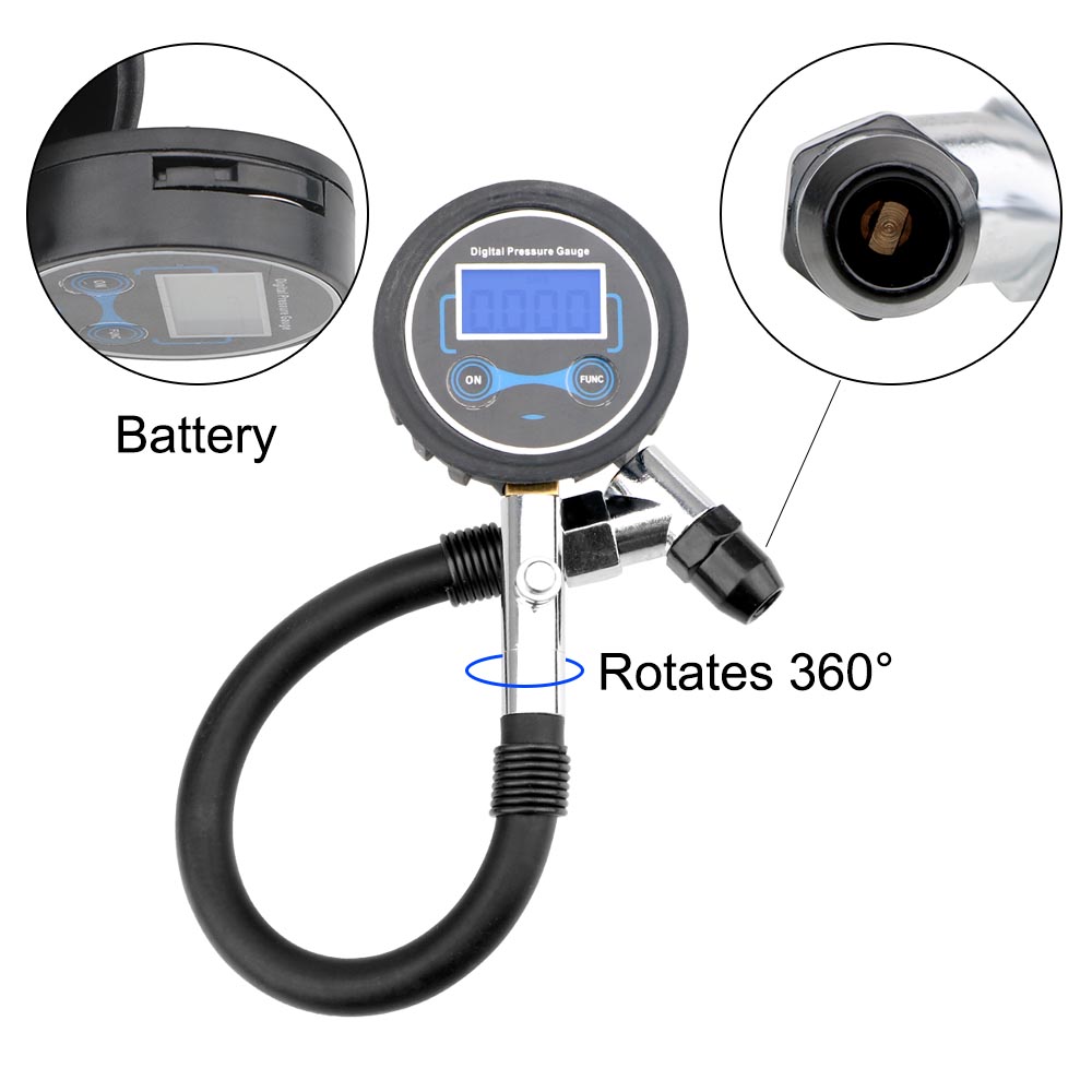 0-200Psi Tire Pressure Gauge M - đánh giá và giá Tyre Pressure Gauge