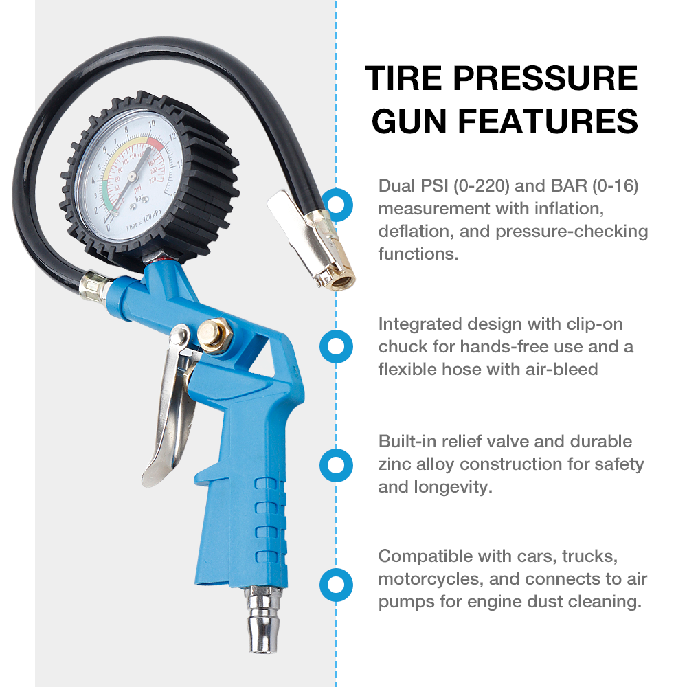 EU/JP Interface Tire Pressure  - đánh giá và giá Tyre Pressure Gauge