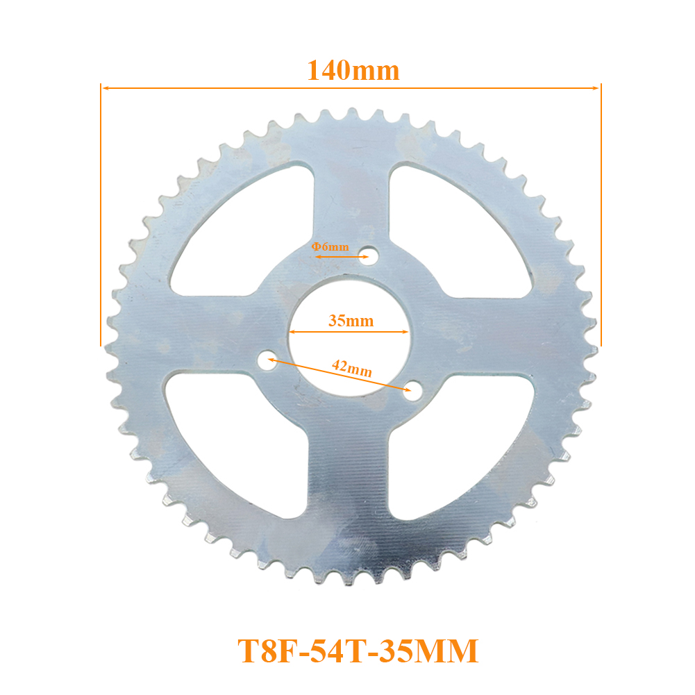 Motorcycle T8F 54T 35mm Rear C - đánh giá và giá Motorcycle Gear Tidy