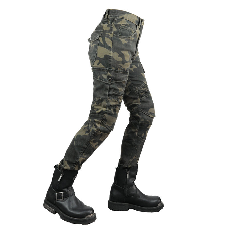 Women Jeans Camouflage Motorcy - đánh giá và giá Motorcycle Gear Testing