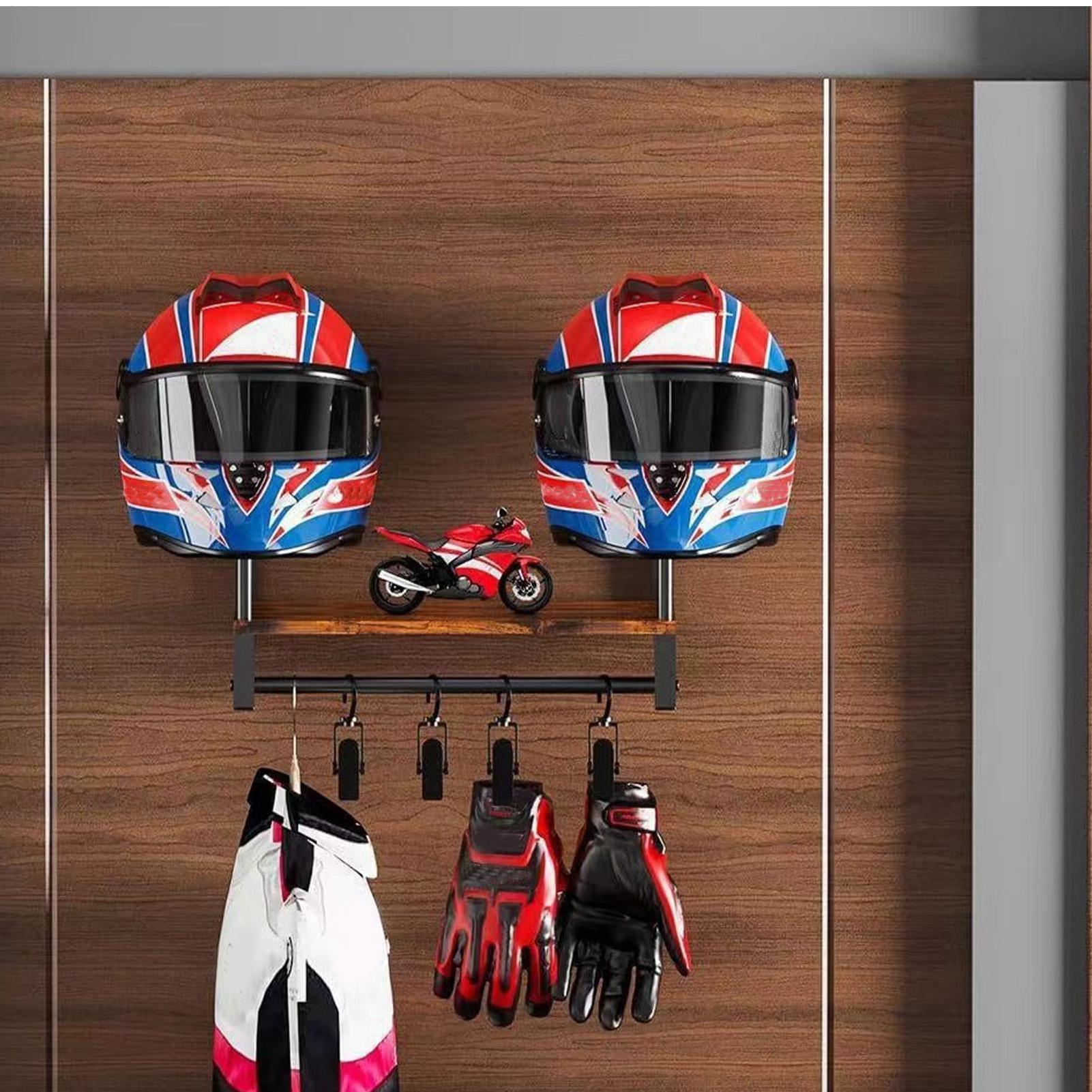 Wooden Motorcycle Helmet Displ - đánh giá và giá Motorcycle Gear Display Rack
