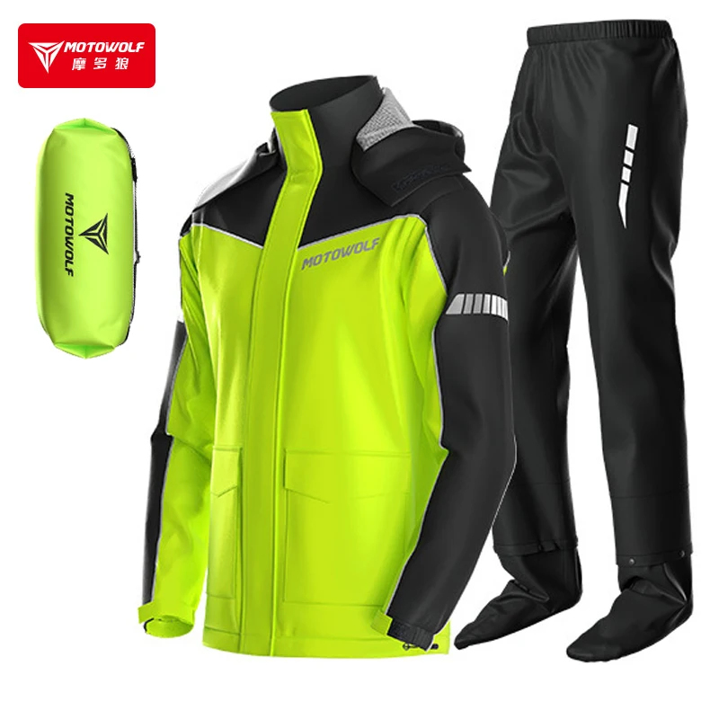 MOTOWOLF Motorcycle Raincoat A - đánh giá và giá Motorcycle Gear Mens