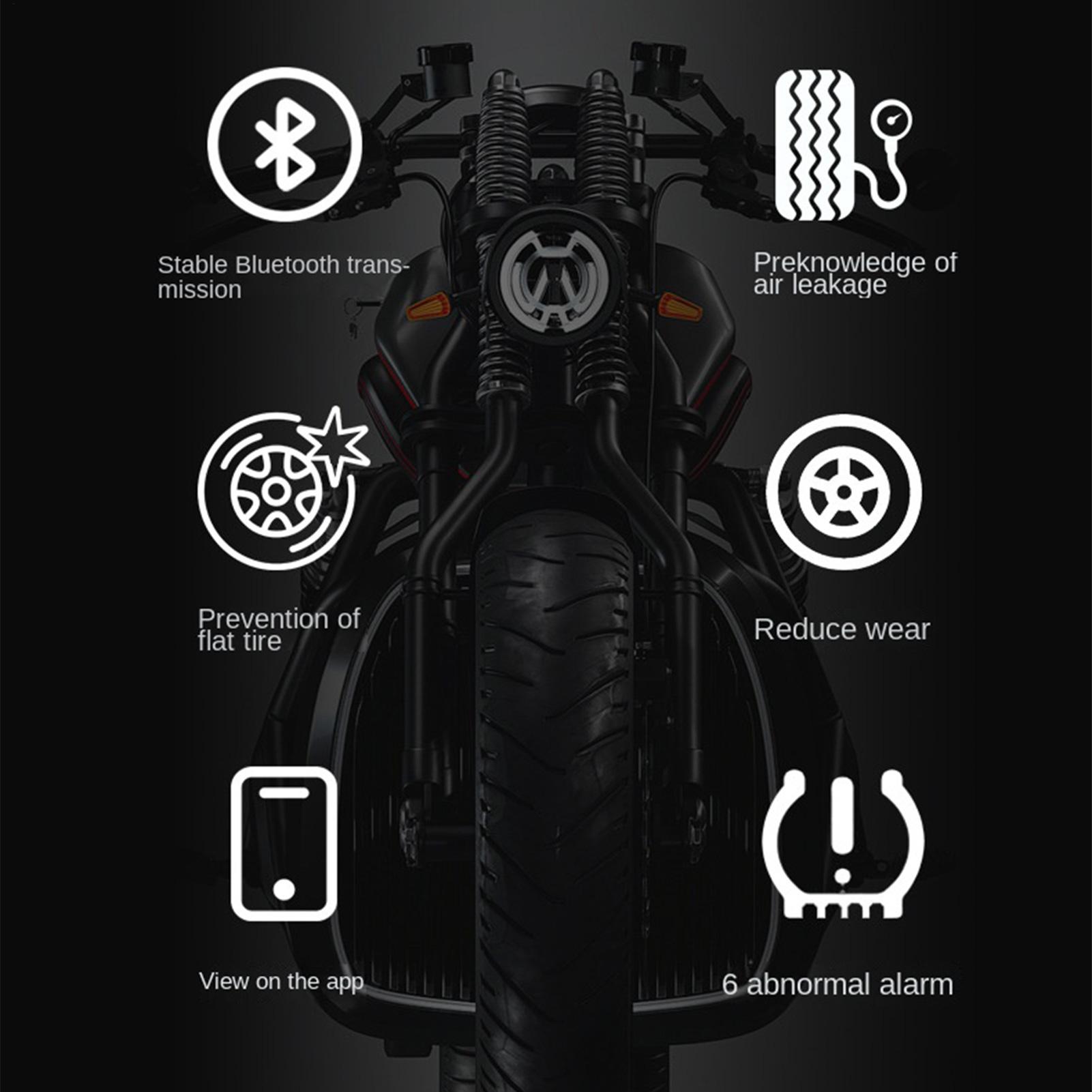Motorcycle Tire Gauge Wireless - đánh giá và giá Tyre Pressure Gauge