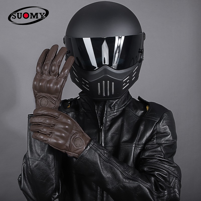 SUOMY Black Yellow Pink Brown  - đánh giá và giá Motorcycle Gear Yellow