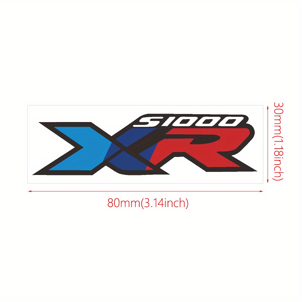 XR S1000 Text Stickers Waterpr - đánh giá và giá Motorcycle Gear Yellow