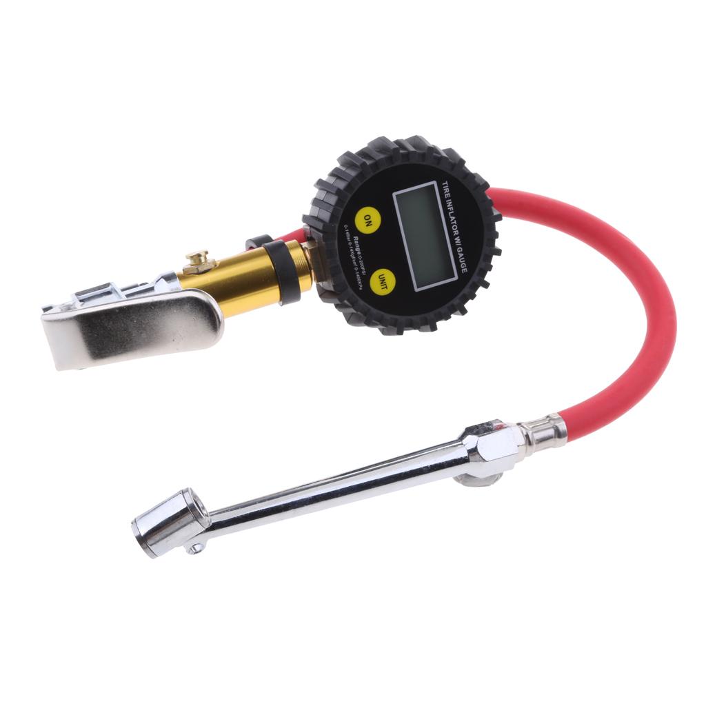 Digital Tyre Inflator with LCD - đánh giá và giá Tyre Pressure Gauge