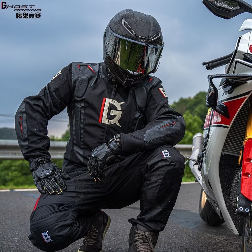 Motorcycle Racing Suit Set wit - đánh giá và giá Motorcycle Gear With Airbag