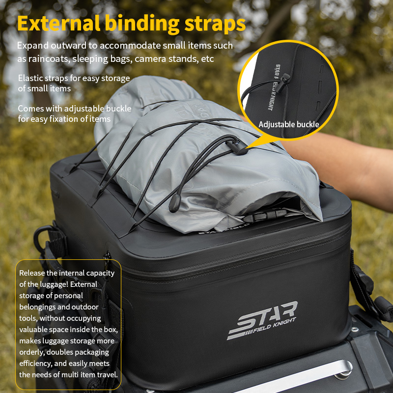 SFK Universal 13L Black Motorc - đánh giá và giá Motorcycle Gear Tidy