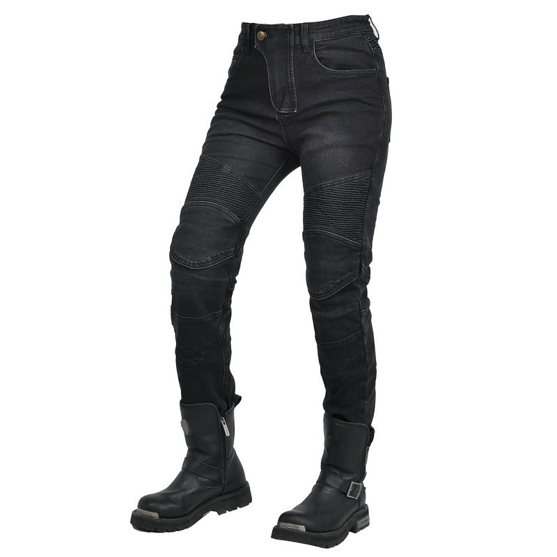 Women Jeans Embroidery Motorcy - đánh giá và giá Motorcycle Gear Testing