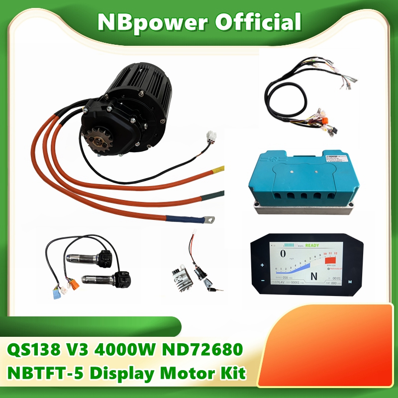 QS 90H 138 4000W V3 Mid Drive  - đánh giá và giá Motorcycle Gear Tidy
