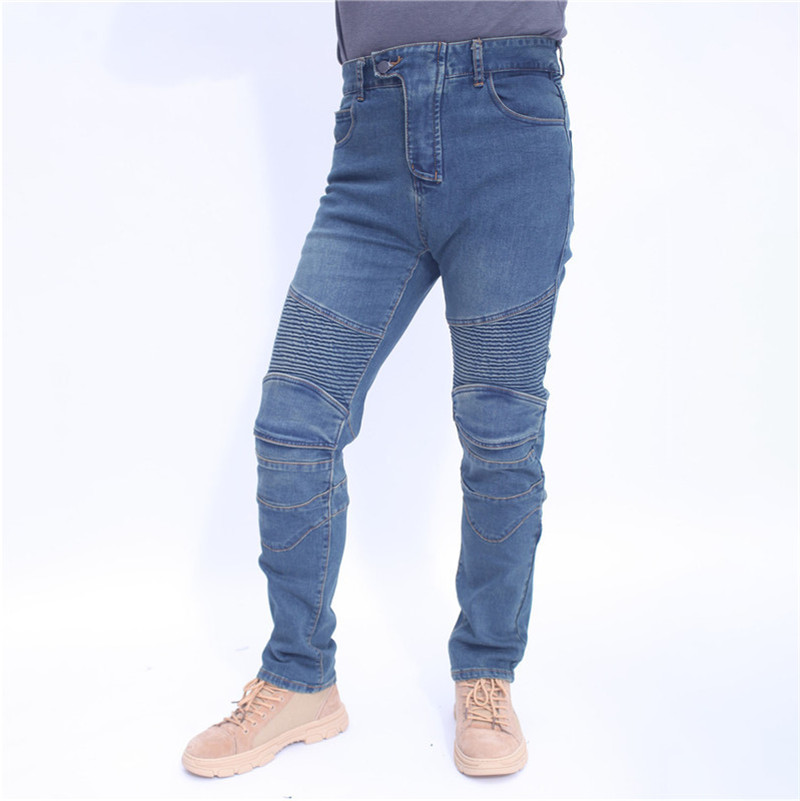 Men Jeans Embroidery Motorcycl - đánh giá và giá Motorcycle Gear Testing