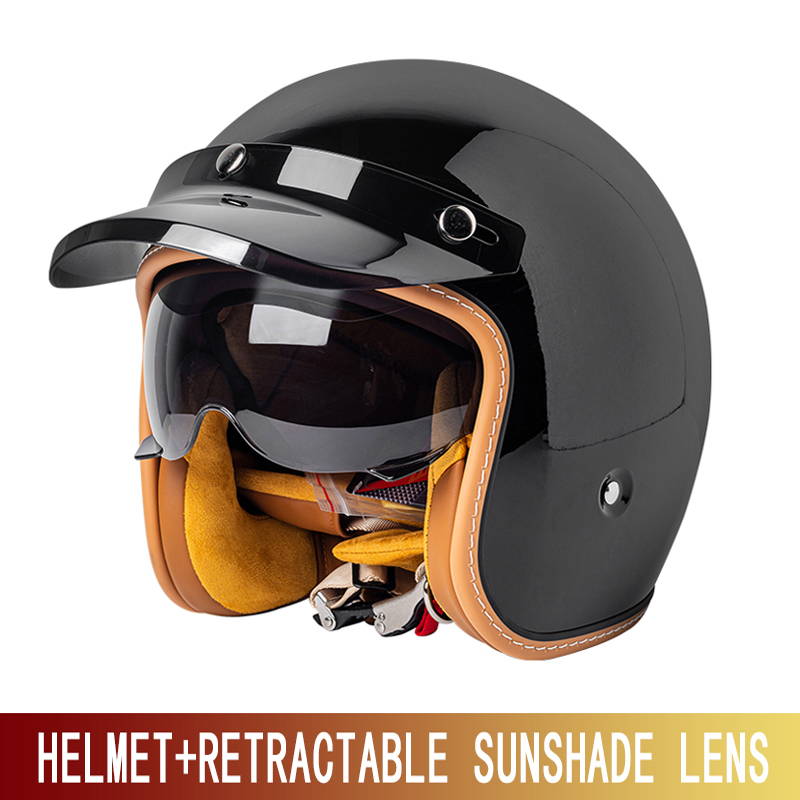 New Retro Cruise Motorcycle He - đánh giá và giá Motorcycle Gear Yellow