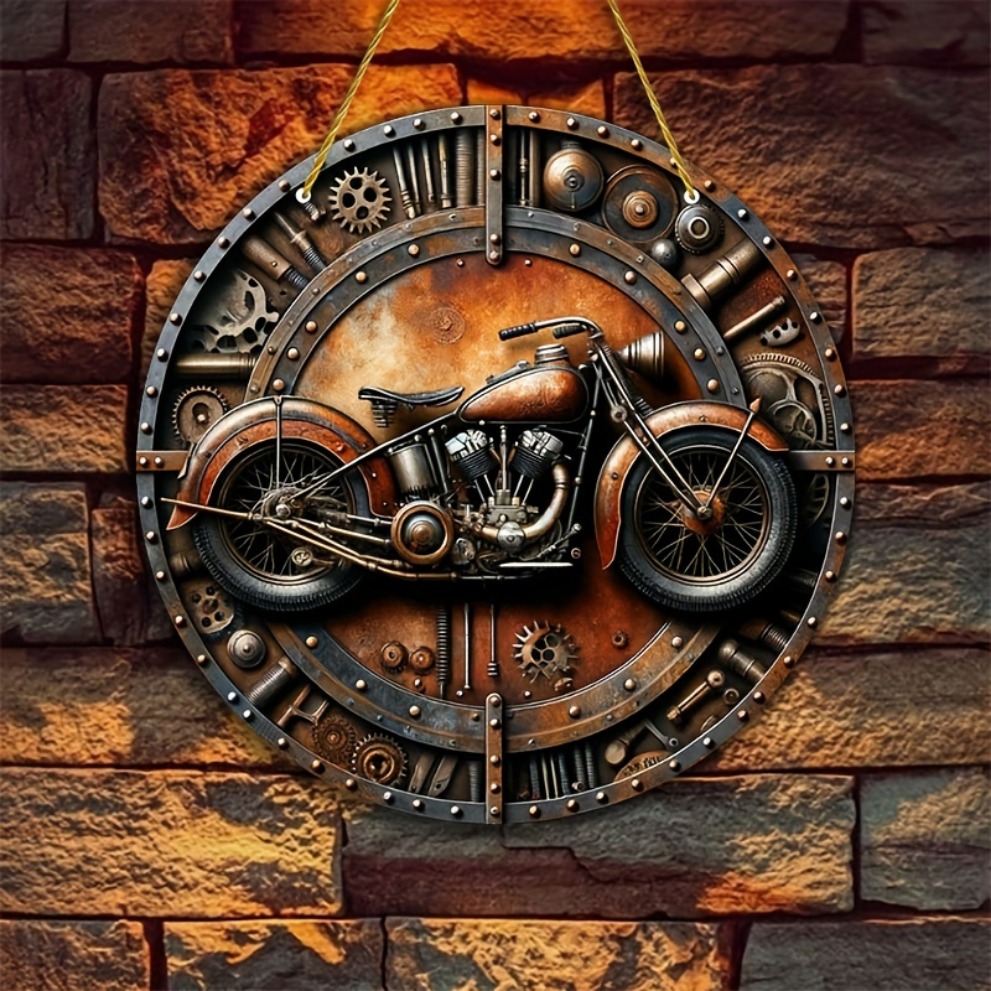 Steampunk Vintage Motorcycle G - đánh giá và giá Motorcycle Gear Pattern