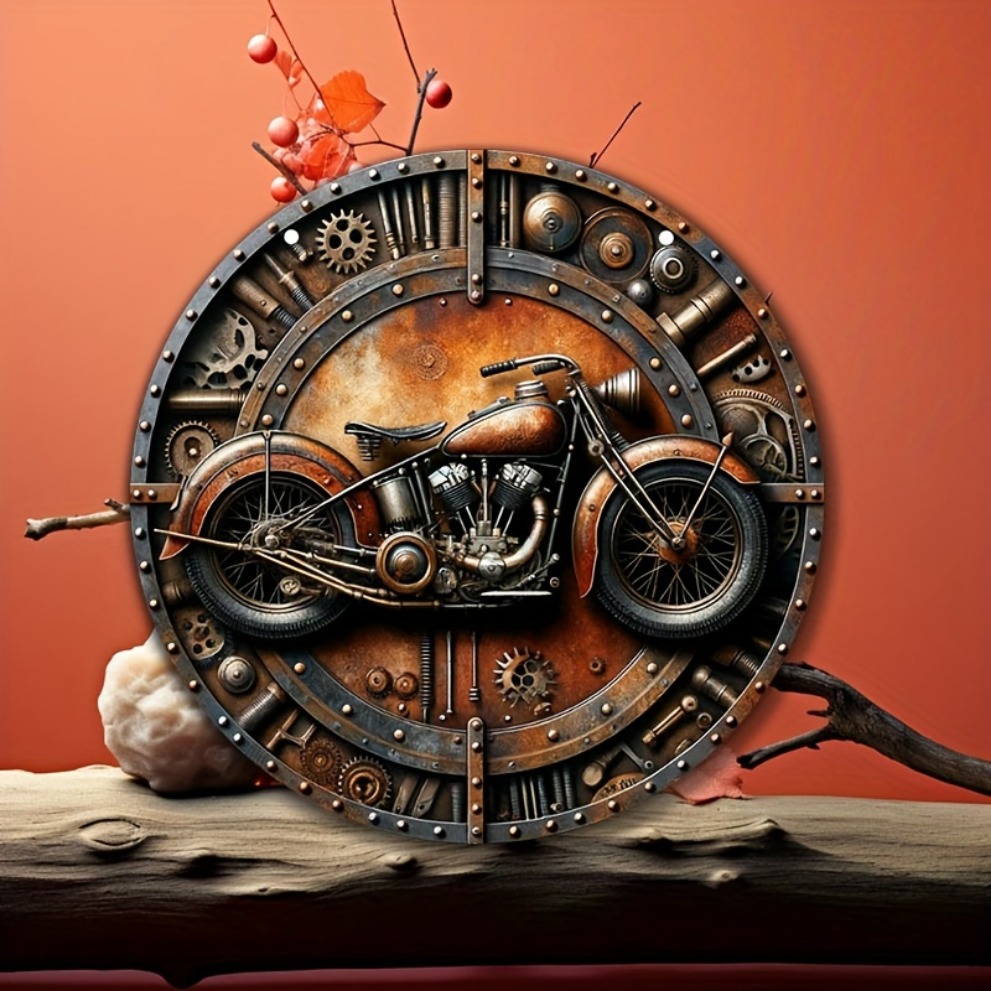 Steampunk Vintage Motorcycle G - đánh giá và giá Motorcycle Gear Pattern